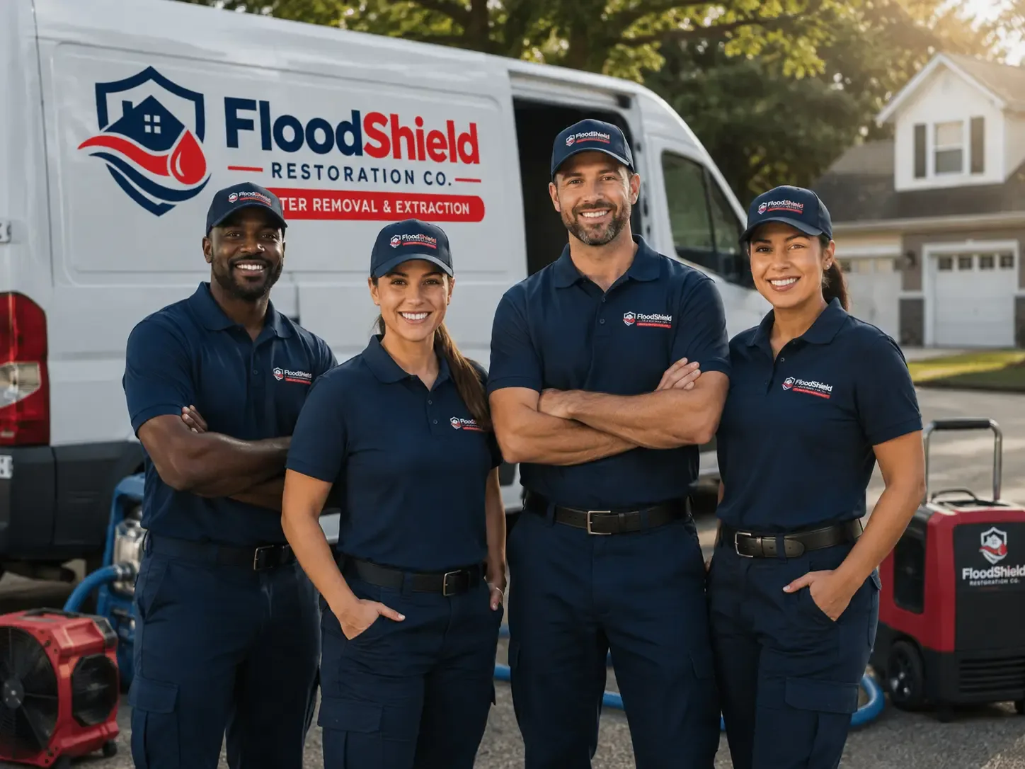Flood Damage Restoration company in Fort Necessity, LA